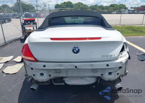2008 BMW 650I from USA, damaged, VIN WBAEB535X8CX63462